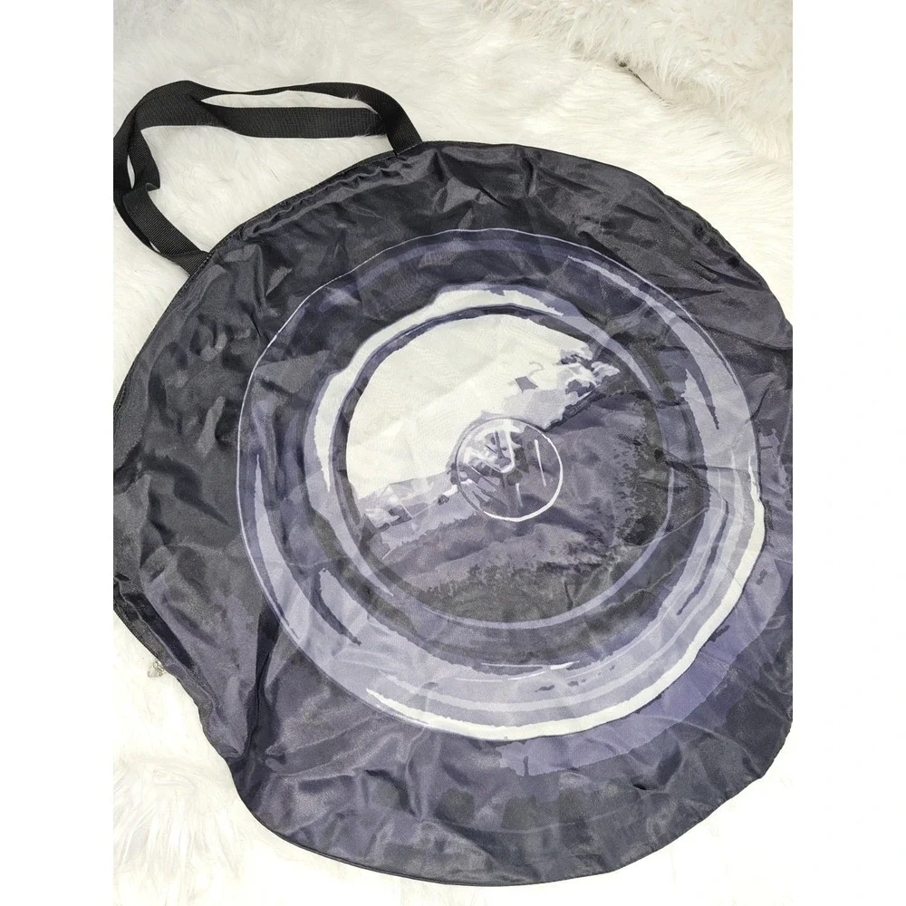 Super Rare Round VW Racing Car Enthusiast TOTE BAG Travel Bag Beach Bag